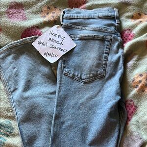 Re/Done Blue Skinny Jeans Timeless Comfort